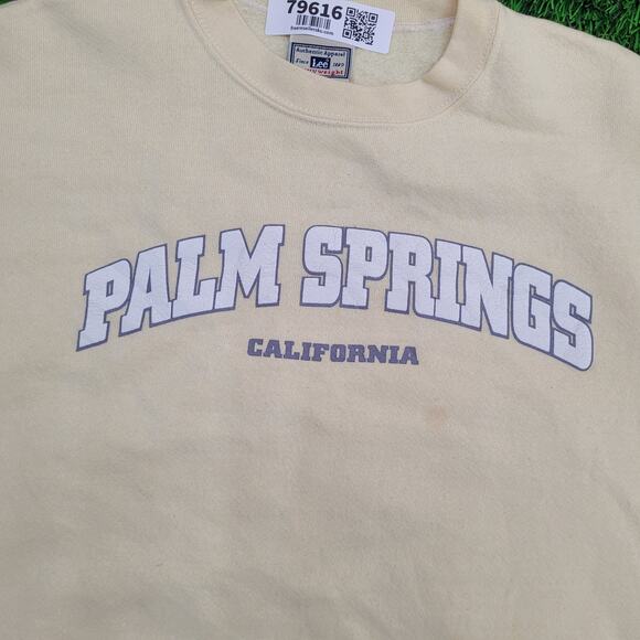Vintage LEE Palm-Springs Sweatshirt Womens Medium 21x24 Baggy - Picture 8 of 13